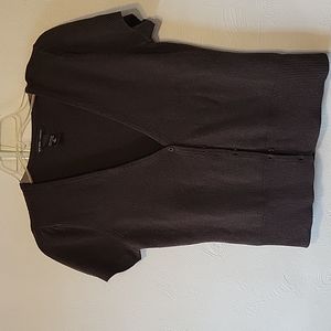 Brown cardigan